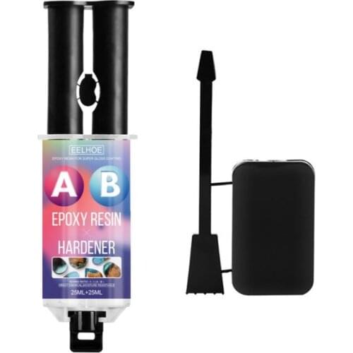 Epoxy Resin AB Glue Strong Adhesive Liquid Glue For Repair Metal Plastic Wood Glass Ceramics Quick-drying Epoxy Resin Glue