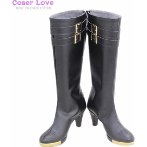 Hypnosis Mic Division Rap Battle Kadenokoji Ichijiku Cosplay Shoes Boots Halloween Christmas Party