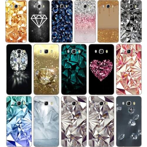 57DD Crystal Diamond design Soft Silicone Case Cover for Samsung Galaxy a3 a5 2017 A6 A8 2018 j3 j5 j7 2016 2017