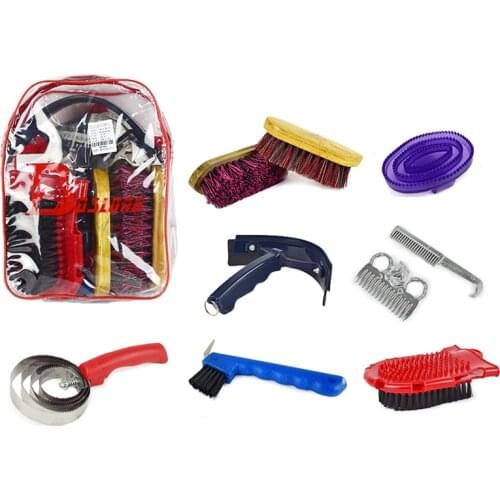 Horse room cleaning kit brush horse tool