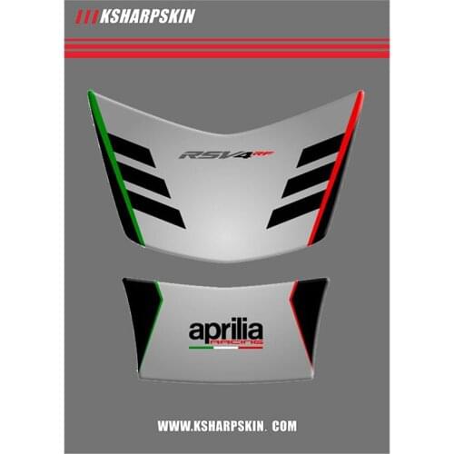 Motorcycle 3D ADESIVI Sticker Decal Emblem Creative Protection Fishbone Tank Pad Cas Cap For APRILIA aprilia RSV4 rsv4 2015-2017