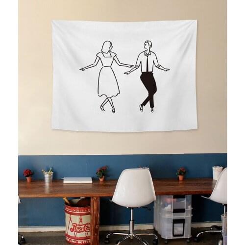 Nordic Simple INS Tapestry Hippie Girl Wall Hanging Cloth Coffee Bedroom Tapestry Mandala Fabric Boho Wall Cloth Tapestries