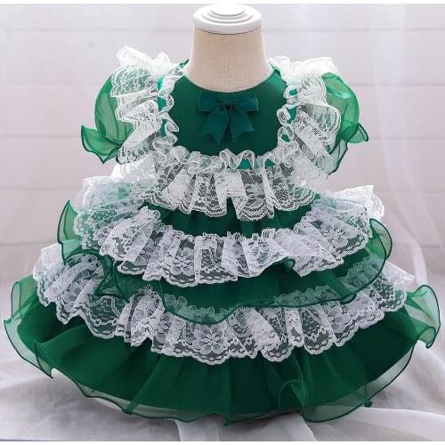 Baby girl dress Christmas pettiskirt bowknot baby girl dress girl birthday party wedding dress princess dress baby girl dress