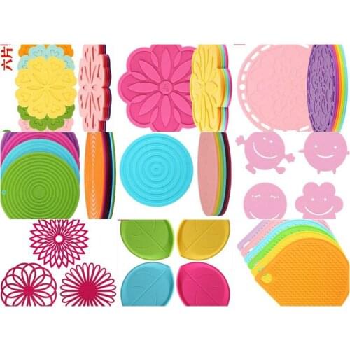 Platinum silicone insulation pad/mat for Plate bowl cup flower pot pot table