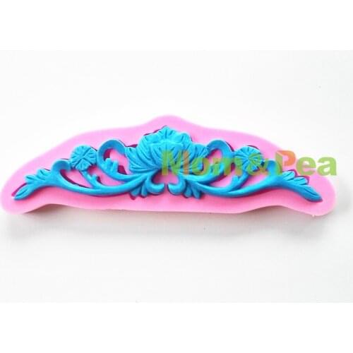 Mom&Pea 0727 Free Shipping Silicone Mold Cake Decoration Fondant Cake 3D Mold Food Grade
