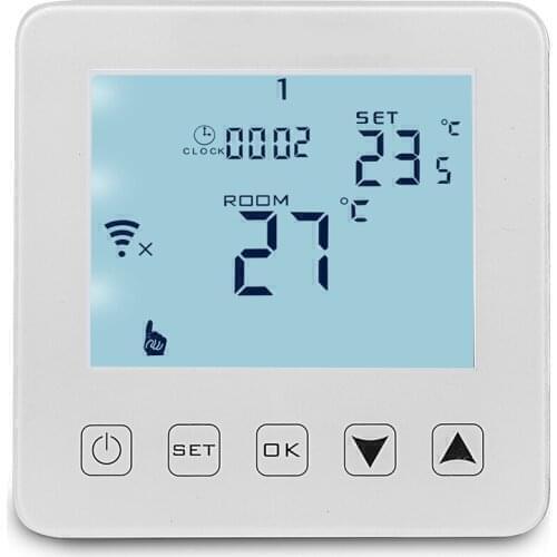 WiFi Thermostat Programmable Water/Gas Boiler Heating Thermostat Termostato Wifi Voice APP Control For Echo Google Home