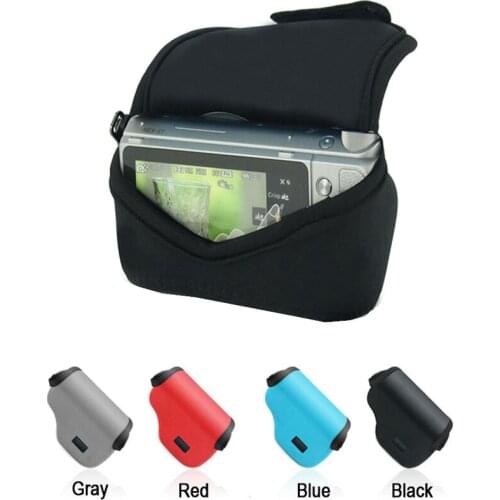 Portable Neoprene Soft Camera Bag For SONY A5100 A5000 NEX-5T NEX-5R NEX-3N with 16-50mm Lens Camera Case protective Cover Pouch