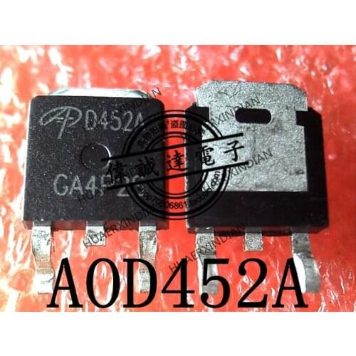 1Pieces New Original AOD452AL D452A AOD452 D452 TO-252 In Stock Real Picture