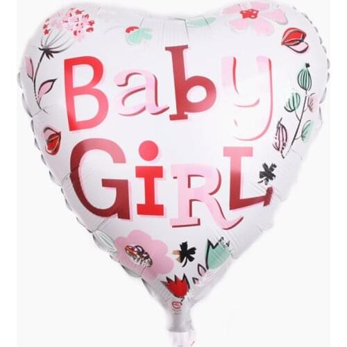 5 pcs 18 Inch Pentagram Heart-Shaped Birthday Aluminum Foil Balloon Birthday Decoration Party