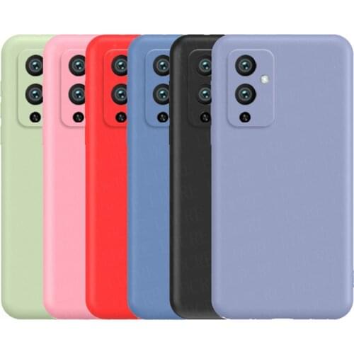 For Oneplus 9 Pro Case For Oneplus 9 Pro Cover Liquid Silicone Soft Rubber Protector Coque Case For Oneplus 8T Nord 8 Pro 7T