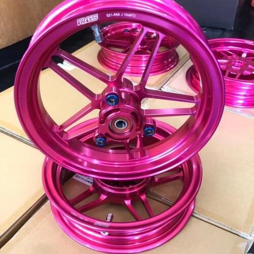 DIO50 JISO Forged Rims 10 Inch RRGS Racing King Wheels BWSP Tuning Perfomance Tires Parts