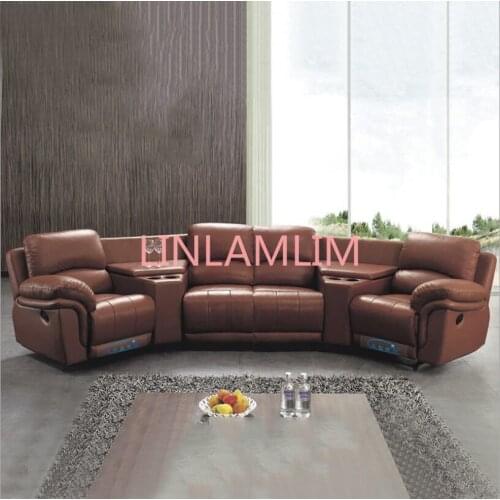 Living room Sofa set диван sofa bed мебель кровать muebles de sala recliner genuine leather sofa cama puff asiento sala 4 seater