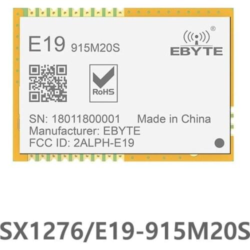E19-915M20S Lora Long Range SX1276 915mhz 100mW Stamp Hole Antenna IoT uhf Wireless Transceiver Transmitter Receiver Module