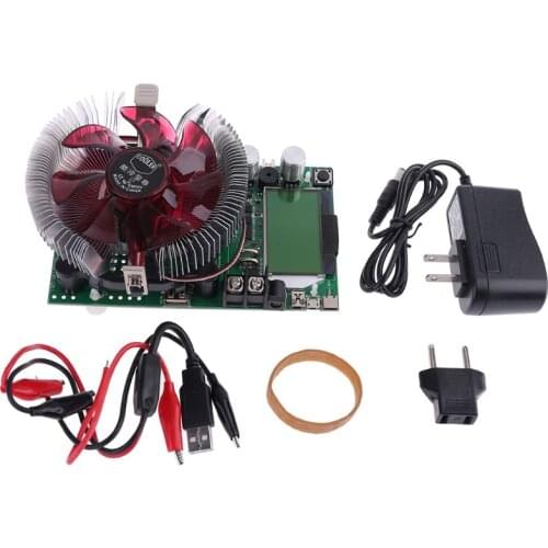 Electronic Load Tester 150W 200V 20A USB Adjustable Testing Module Power Meter 875F