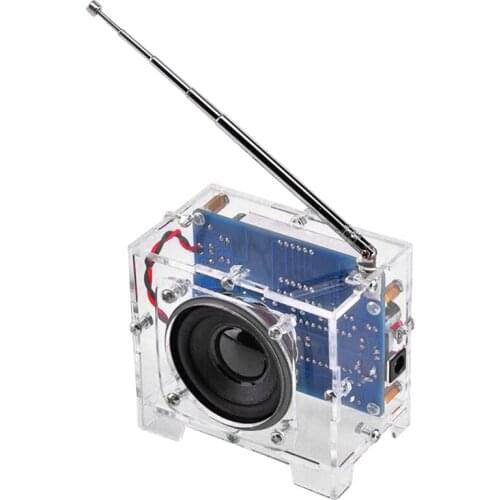 Hot Diy Radio Kit Radio Production Kit Electronic Digital Display Broadcasting Kit Parts Fm Digital Radio