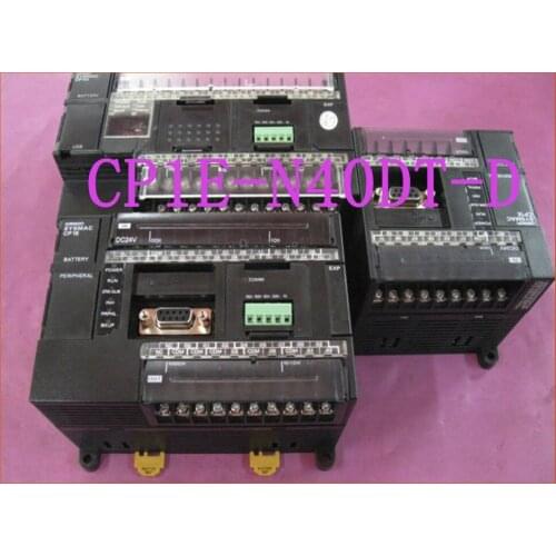 CP1E Motor controller N40DT-D N40DT CPU for Omro CP1E-N40DT-D input 24 point Transistor output 16 point DC 24V PLC Controller