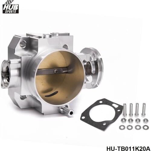 Aluminum Intake Manifold 70mm Throttle Body Silver For Honda/Acura K-Series manifold HU-TB011K20A