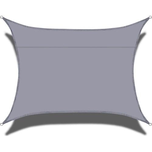 Summer outdoor waterproof anti-UV shade canvas Oxford cloth sunscreen rain cover garden courtyard awning 300D awning