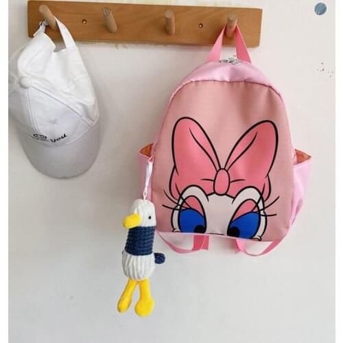 Disney little baby school bags kids cute bookbag Daisy schoolbag small backpack student kindergarten Donald Duck backpack