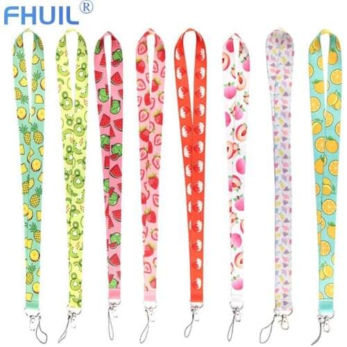 Cute Phone Lanyard Charm Keycord for Phones ID Card Gym USB Holder keychain Strap Hang Rope Neck Strap Phone Lanyards