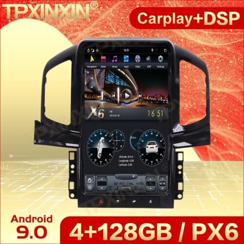 Carplay 2 Din Android 9 Tesla Multimedia Stereo For Chevrolet Captiva 2013 2014 2015 2016 2017 Auto Video Audio Player Head Unit