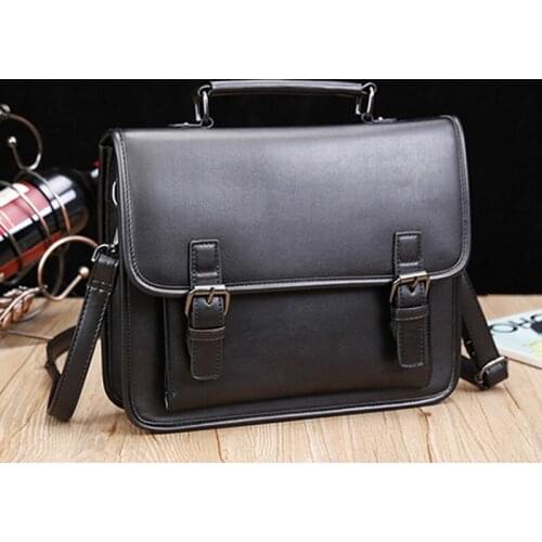 Men Shoulder Bag New Fashion Casual pu Leather Messenger bags High Quality Multifunctional Male Crossbody Shoulder Bags