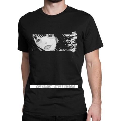 Kakegurui Yumeko Jabami Mens 3D Tshirts Anime Manga Momobami Gambling Saotome Kirari Poker Tee Shirt Custom Camisas