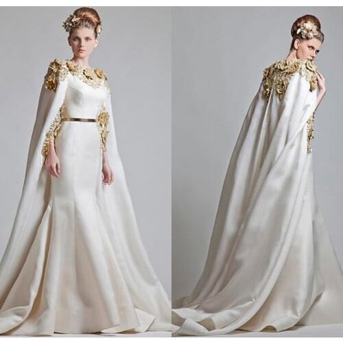 New Long Elegant Mermaid Evening Dresses With Long Sleeves Evening Prom Dresses Beaded 2015
