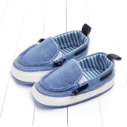 New Baby Boys Canvas Shoes High Quality Toddler Fashion Newborn First Walkers For 0-18 Month Crib Shoes Sneaker Prewalker