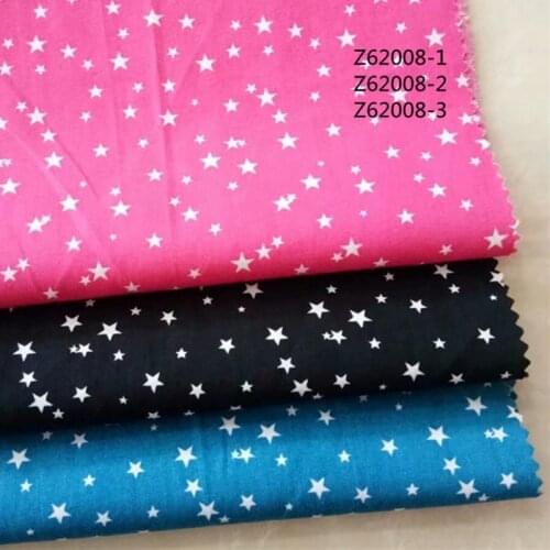100% cotton poplin, sky star print, bedding clothing, tablecloth fabric, DIY hand-made pet clothing fabric, pink, black, blue
