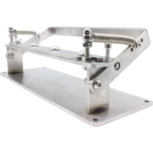 Portable Manual Leather Peeling Machine Stainless Steel Leather Shoveling Peeling Machine Cowhide Sheet Leather Separation Tool