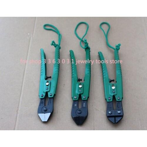Three Peaks Side Sprue Cutters Metal Pliers Cutting Metal 8"