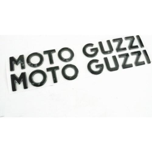 3d Moto Guzzi Sticker Black Color Motorcycle Moto Bike Waterproof 3d Decals Stickers
