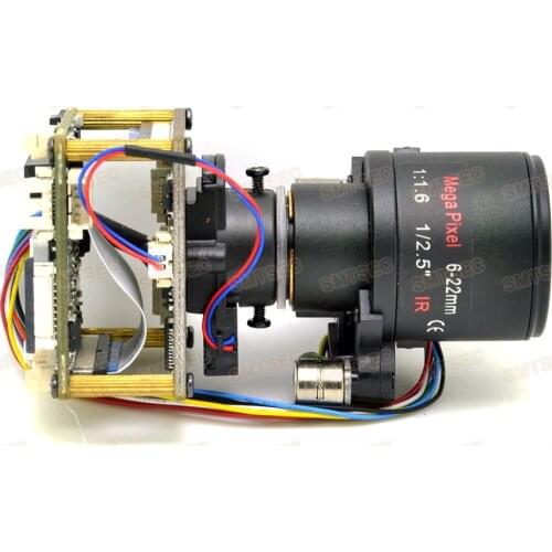 6-22mm Auto Focus Zoom Lens Starlight 2MP IP Camera Module Sony Starvis IMX291 New CCTV Security PCB Main Board SIP-E291DML-0622
