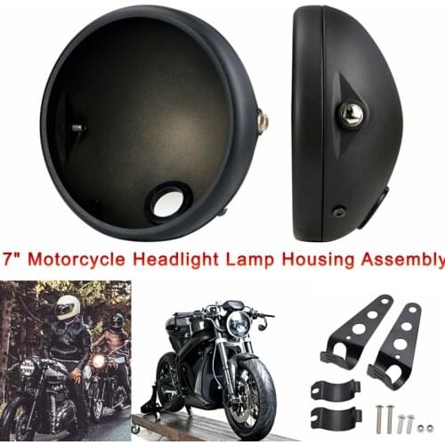 7 inch Motorcycle Outside Shell LED Headlight HeadLamp Housing Cover Bucket For 7inch Headlight Motorcycle Accessories