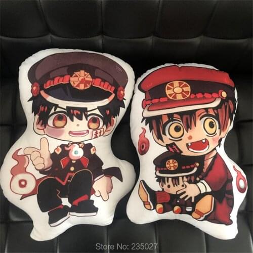 Toilet-Bound Hanako-kun Anime Figure Toys Minamoto Kou Yugi Amane Yahiro Nene Mitsuba Plush Doll Pillow 40cm Cosplay for Gift