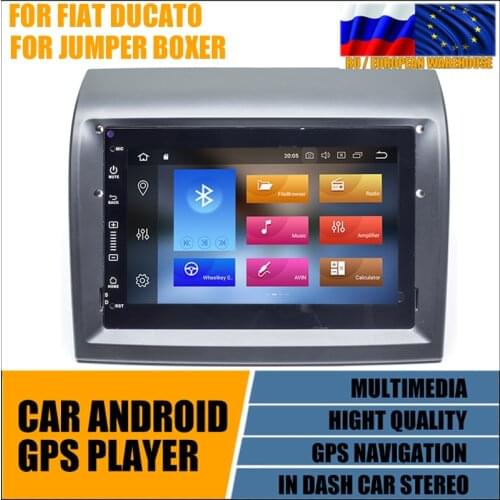 7'Car GPS Android Player For FIAT Ducato CITROEN Jumper PEUGEOT Boxer Auto Radio Car Stereo BT Wifi Navigation Multimedia DAB