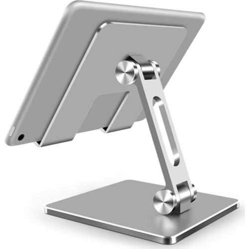 Large Tablet Stand Desktop Adjustable Stand Foldable Holder Dock Cradle For iPad Pro 12 11 Air Mini Mobile Phone Holder Bracket
