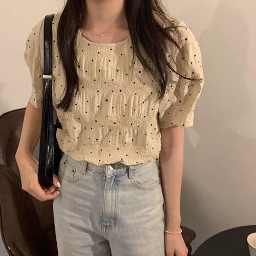 CBAFU Polka Dot Blouses