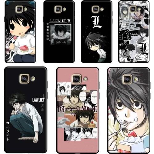 Death Note L Anime Art For Samsung J3 J5 J7 J1 2016 2017 J4 J6 A3 A5 A7 A9 A6 A8 Plus J8 J2 Core 2018 Phone Case