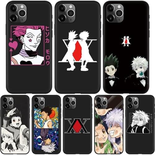 Anime Hunter x Hunters Cover Phone Case For iphone 12 Mini 11 Pro Max XS Max XR Xs X 8 7 6 6s Plus 5S SE 2020 Soft TPU Case Capa