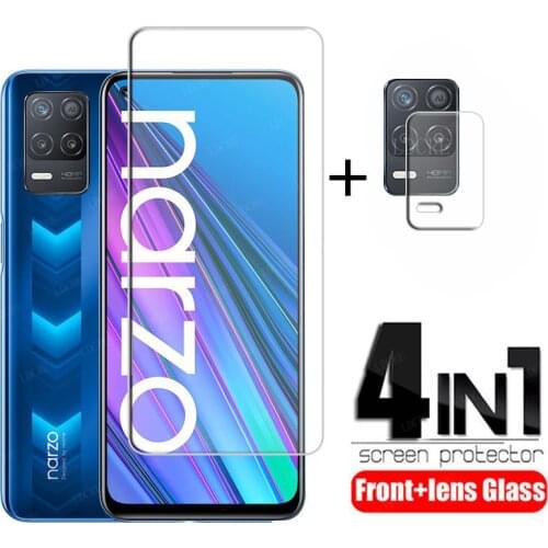 For OPPO Realme Narzo 30 5G Glass For Realme Narzo 30 5G Vidrio Screen Protector Tempered Glass For Realme Narzo 30 5G Lens Film