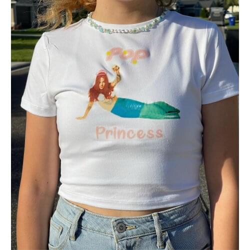 Funny Fish Women Loose T-shirt Unisex Silm Fit Kawaii Tops Colorful Cartoon Matching Tee Gift for Sisters Aesthetic Female Tee