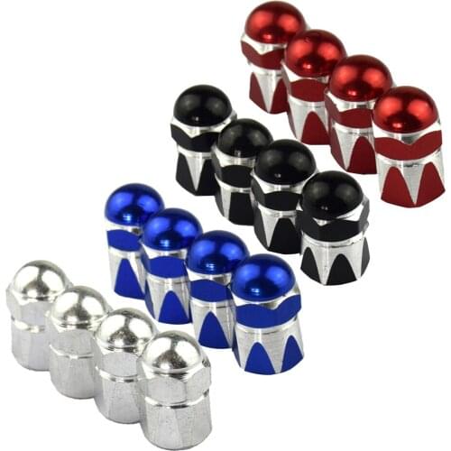 Mushroom Shape Tire Wheel Valve Stems 4pcs for Car Motorcycle Bike ATV Universal
