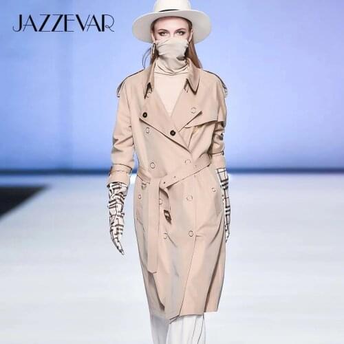 JAZZEVAR Womens Autumn Raincoats