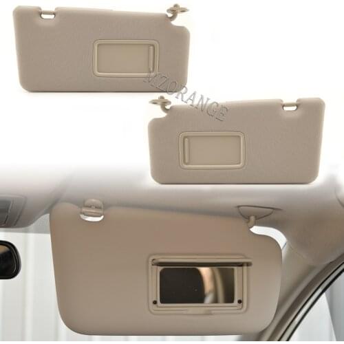 Inner Sun Visor For Nissan Tiida 2005-2010 Sunvisor Car Parts Accessories LEFT Front Windscreen Antidazzle With Mirror Kit