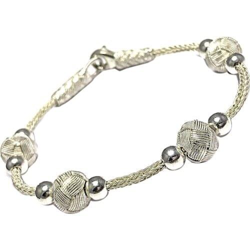 Midyat Silver World Kazaziye Bracelet (Code: 20201931) 23 cm