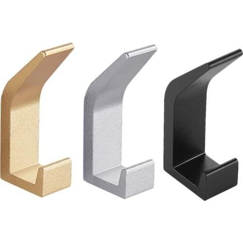 Multifunction Heavy Duty Robe Hook Punch-free Modern Simplicity Hanger Hooks for Hanging Hat Towel Bag Rope Single Hook