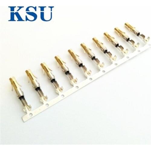 Molex black big 4P 4D female half gold plated terminals pins for PC computer ATX IDE Power male connector plastic shell Housing