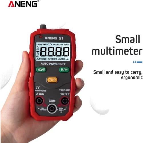 ANENG S1 Digital Multimeter True RMS Auto Range Professional LCD automatic Smart Non contact DC/AC Voltage Tester Portable